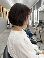 フリーラ 横浜(freera)&nbsp;愛され顎ラインボブアンニュイ色気色っぽボブウェーブボブ