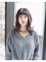 ルルディ バイ アフロディーテ銀座(luludi by APHRODITE)&nbsp;デザインカラー/レイヤーカット/オリーブベージュ/銀座