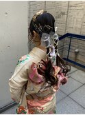 成人式　ツインテールアレンジ