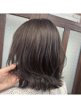 クアトロ グランシュ 川崎店(QUATRO × GranCieux) 【透明感カラー】オリーブグレージュ