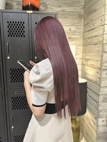 ヲタク(wotaku.)&nbsp;カシスピンクピンクラベンダー暖色カラー秋カラーケアブリーチ