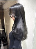 グレージュカラー/髪質改善/暗髪/レイヤーカット[恵比寿駅]