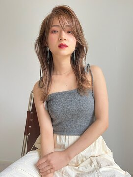 ロイド(Lloyd) 【Lloyd 大宮】暗めミルクティー×くびれ巻き