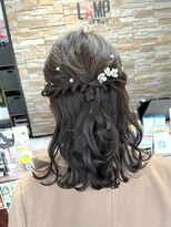 ランプ オブ ヘアー(LAMP of hair)&nbsp;ハーフアップ