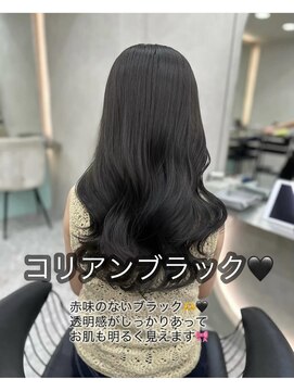 ロンドルピナス 小倉(Lond Lupinus) コリアンブラック/ワイドバング/美髪のススメ/外ハネボブ/北九州