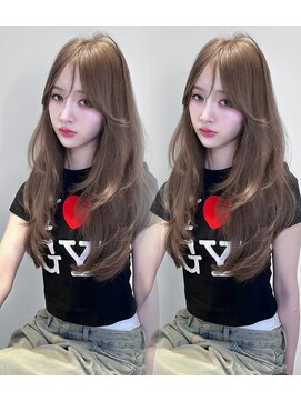 ラルムバイシー 新宿(LARME by Sea) 水光ベージュ×トレンドレイヤーカット