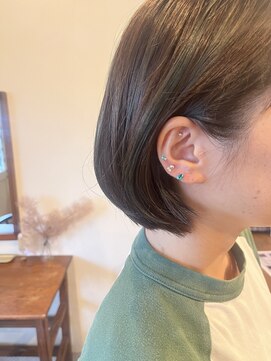 ヘアーエダ(hair eda.) ハイライト×ボブ