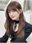 ワンカールで可愛く仕上がるレイヤーカット＊耳掛けくびれロング