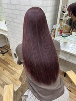 ラナンバイシダ(ranan by sida)&nbsp;チェリーレッドカラー10代20代艶髪Aujuaトリートメント