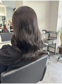 10代20代30代大人かわいい韓国風アッシュブラウンオルチャンヘア