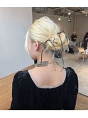お呼ばれアレンジ