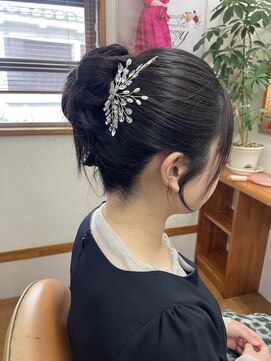ヘアセット/ヘアアレンジ/結婚式ヘア