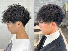 初めてのメンズパーマも◎[宇都宮/鶴田/西川田/インターパーク]