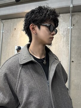 オルカ(ORCA) 短髪パーマ ピンパーマ スパイキーショート【五嶋響】