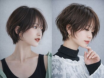 レム 仙台店(L.E.M)の写真/ただ似合わせるだけじゃない、トレンド感を溢れさせる技術力で貴方にピッタリの褒められショートを創る♪