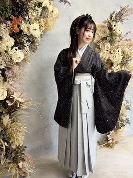 振袖gram名古屋/振袖 袴レンタル/着付け/ヘアセット/名駅 成人式　袴　振袖　レンタル　人気　大人かわいい　トレンド