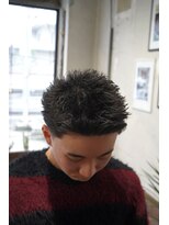 サンドゲート(SANDGATE)&nbsp;テーパーフェード×スパイキーショート