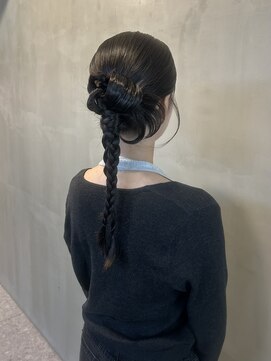 ウム(umu.) カチモリ/韓国ヘア/お呼ばれヘア/ヘアセット