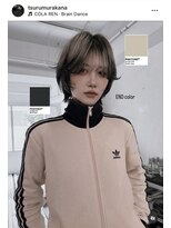 ヨーク(YOLK) 【鶴村】unisex エンジェルライン ポイントカラー
