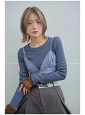 ローライト×外ハネ×レイヤー【摂津本山/髪質改善】