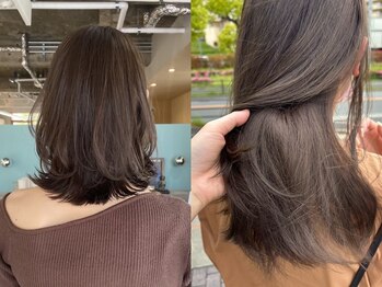 ヨーク(YOKE)の写真/【吹田/竹見台】大人女性の悩みを改善!いままでの白髪染めを覆す“ハイライトで魅せるデザイン”