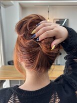 ノーヴィス 心斎橋(NOViiiCE)&nbsp;デザインカラー/ダウンバンク/ハッシュカット