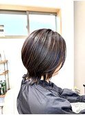 ウルフ【eon】#大人ショート#ウルフ#白髪