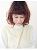 ショートバングボブ