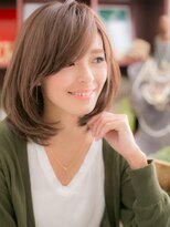 カバーヘア ブリス 北浦和(COVER HAIR bliss)&nbsp;*+COVER HAIR+*…透け感カラーで大人ミディｂ!