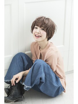 ミエル ヘア 新宿(miel hair) 【miel hair新宿】ふんわりショート☆