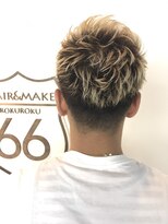 イーナ(iina) 【MEN'S】毛先ブリーチカラー