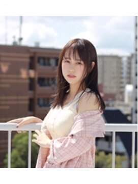 スーリール 姪浜店(Sourire) 【神田スタイル】ナチュラルストレート×シースルーバング