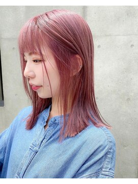 ヴェルダ 池袋店(verda) アッシュピンクカラー◎Yamamoto