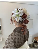 シュエット(Chouette)&nbsp;卒業式ヘア/袴着付け/ポニーアレンジ