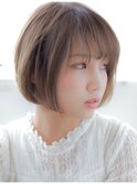 ショートボブ/所沢/髪質改善/縮毛矯正/白髪染め/美髪/艶髪