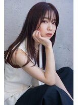 ルモア(RUMOR) Rumor×【黒髪グレージュ】エアリー暗髪カラー