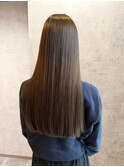 グレージュカラー◎20代30代40代美髪ロングストレート☆