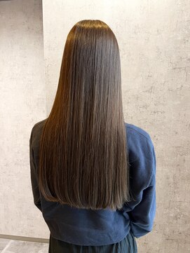 ルアン(Luan) グレージュカラー◎20代30代40代美髪ロングストレート☆