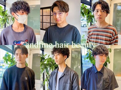 アンドファインヘアービューティー(AND FINE hair beauty)の写真