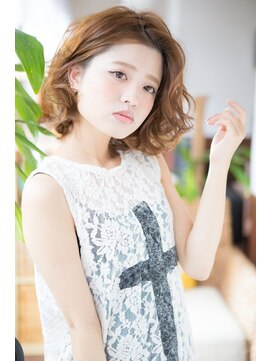 フェイス 赤羽店(face) インナーグレージュ/マチルダボブ/前髪/ピンクベージュ/赤羽