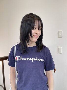 ナループロア ハチ(Nalu pu loa hachi) パーマ落とし/ストレートパーマ/レイヤーカット