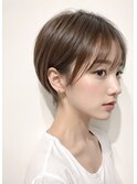 かわいい耳掛けショート/西中島ショート/西中島ショートヘア