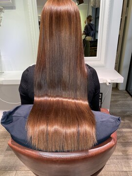 アルル 銀座(alulu) 髪質改善/うる艶ブラウン