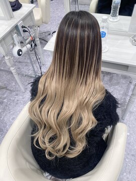 ココ エクステンション(coco extension) ボブ→グラデーションロング