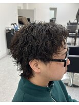 ブライト(BRIGHT)&nbsp;［BRIGHT］センターパート×ツイスパ［静岡/メンズ/静岡駅］