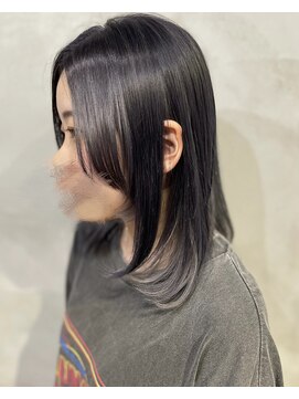 ヲタクに美容室は難しい。 濃いシルバーグレー×ラベンダーグレー