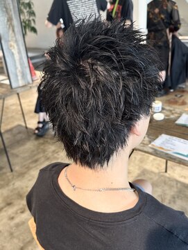 ザ オーダー(THE ORDER) スパイキーショートメンズパーマラルフカールツイストスパイラル