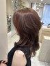 【手間がかからずスタイルが決まる◎】カット+酸性ストレートカール￥46200→