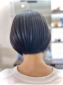 キラ髪ショートボブ×艶カラー