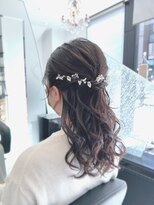 サロン ド ウィズ 西船橋店(Salon de With)&nbsp;ハーフアップ　アレンジ